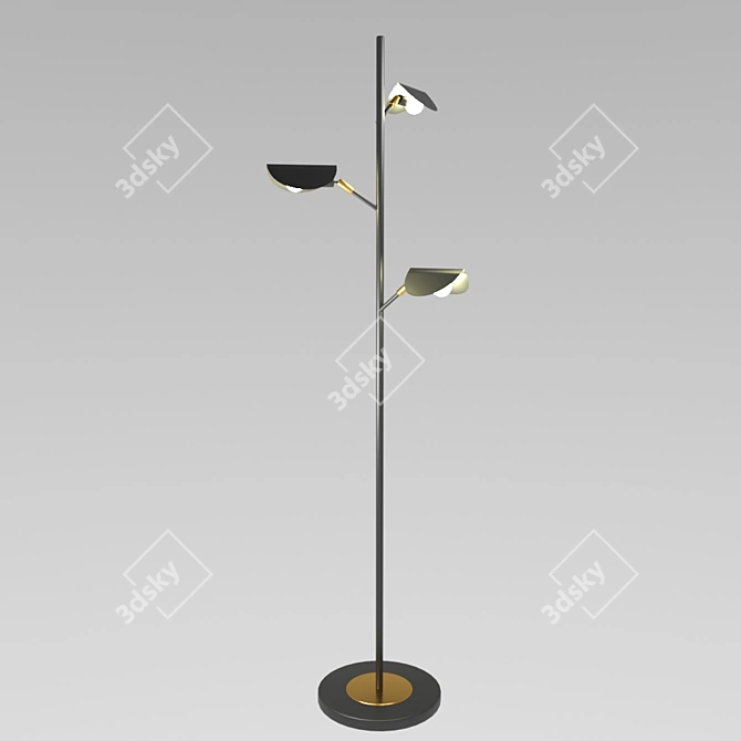 InoDesign Mosaic Floor Lamp 3D model image 1