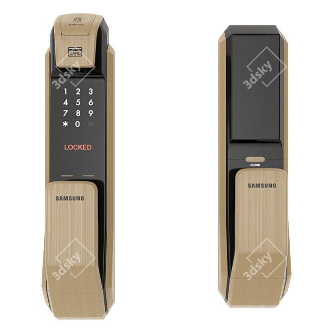 Samsung Biometric Door Lock 3D model image 2