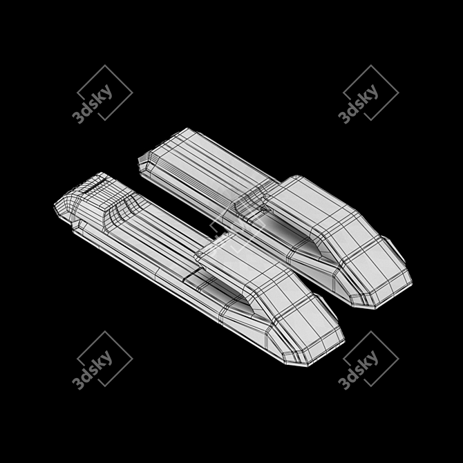 Samsung Biometric Door Lock 3D model image 3