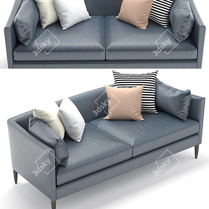 Modern Studio McGee Sofa: Stylish & Comfortable 3D model image 2