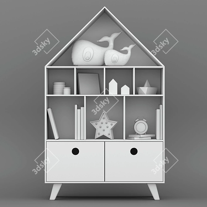 Baby Room Set 3D model image 3