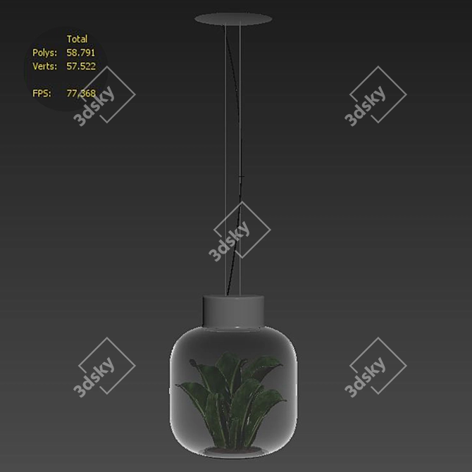 3D Plant Light: Design & Modeling 3D model image 3