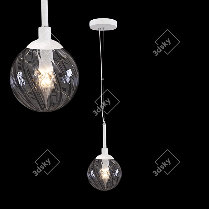 Stellare P 2478/1: Sleek & Stylish Suspension 3D model image 1