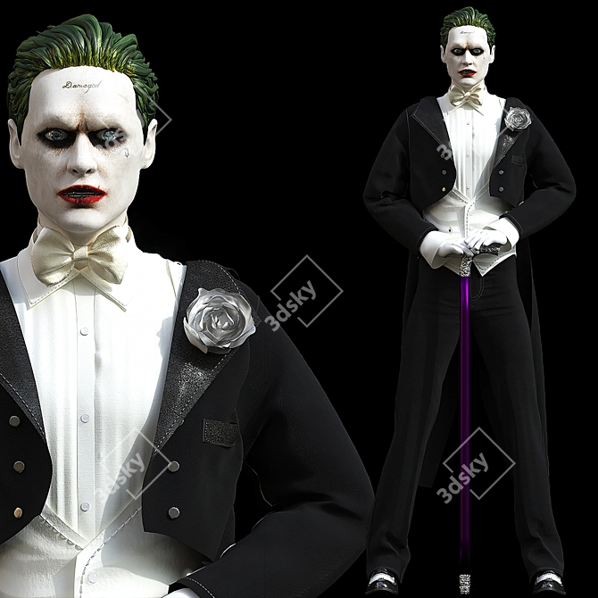 Title: Joker: Ultimate DC Comics Villain 3D model image 1