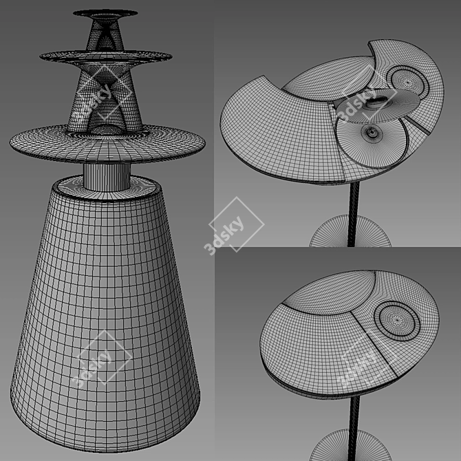 Bang & Olufsen BeoLab 5 & BeoCenter 2: Ultimate Audio-Video Set 3D model image 3