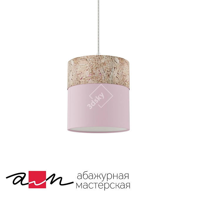 Lisbon Hanging Lamp - Elegant and Versatile 3D model image 1