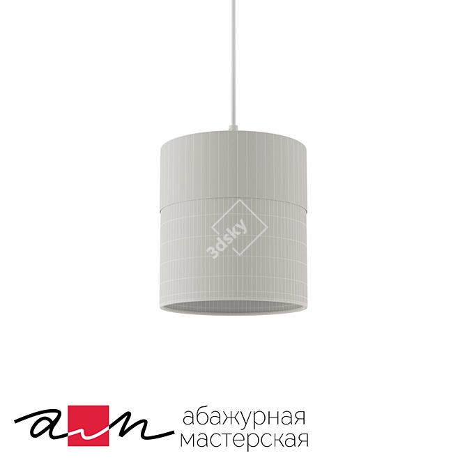 Lisbon Hanging Lamp - Elegant and Versatile 3D model image 2