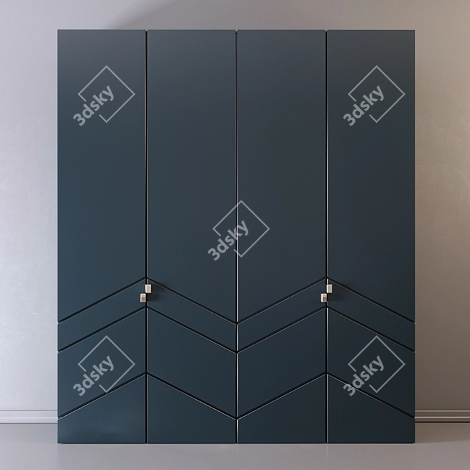 Sleek Storage Solution: Cabinet 21 3D model image 1