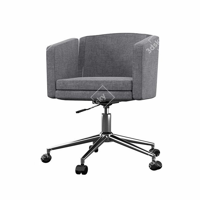 ErgoLux Office Chair 3D model image 1