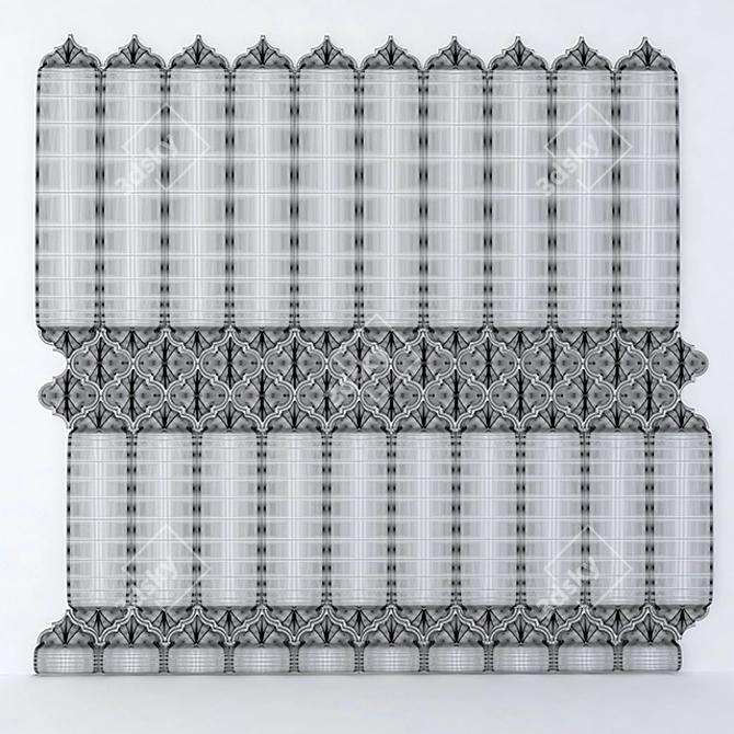 3D Wall Panel: Join the Art 3D model image 3