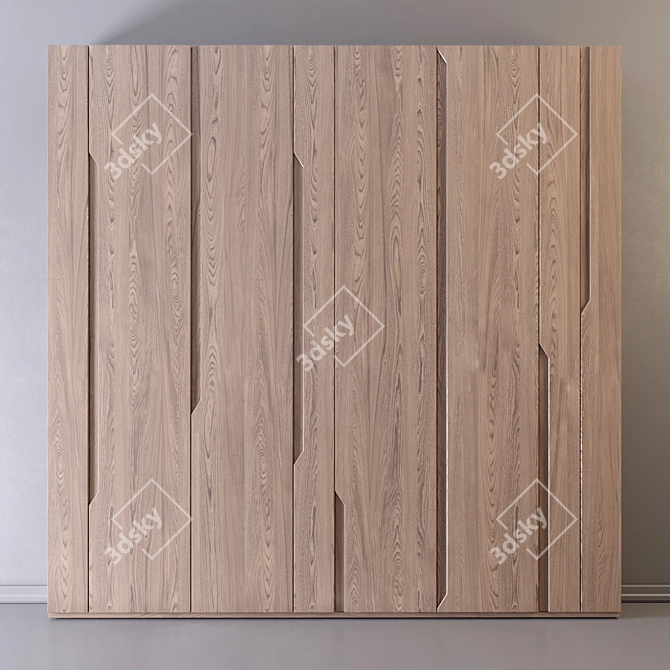 20-Compartment Cabinet 3D model image 1