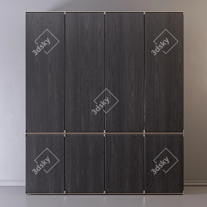 Versatile Storage Cabinet 23 3D model image 1