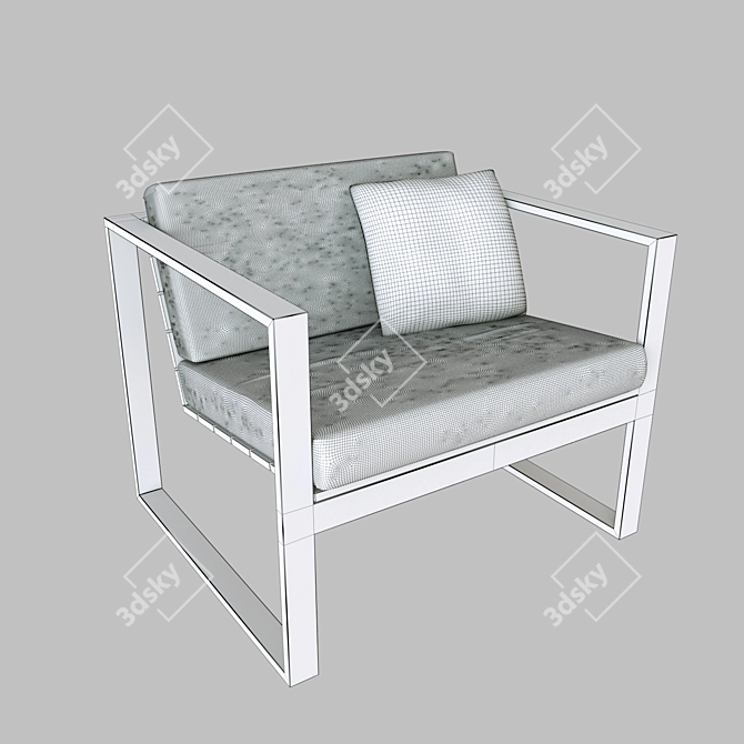 Outdoor Armchair | TRIF Furniture 3D model image 2