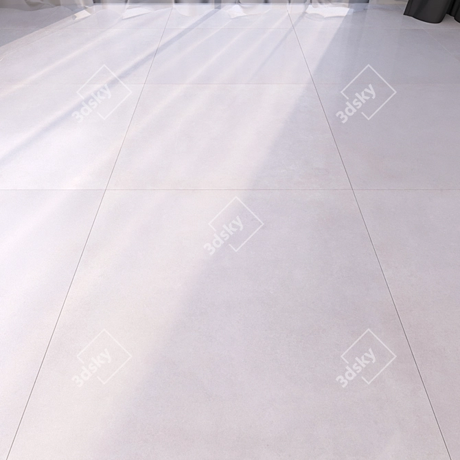 Luxury Marble Floor Tiles 3D model image 1