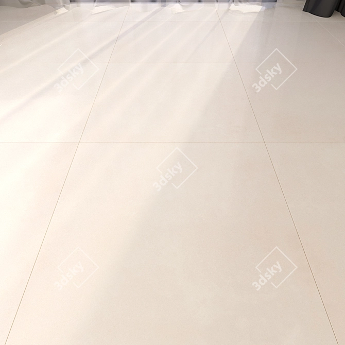 Luxury Marble Floor Tiles 3D model image 1