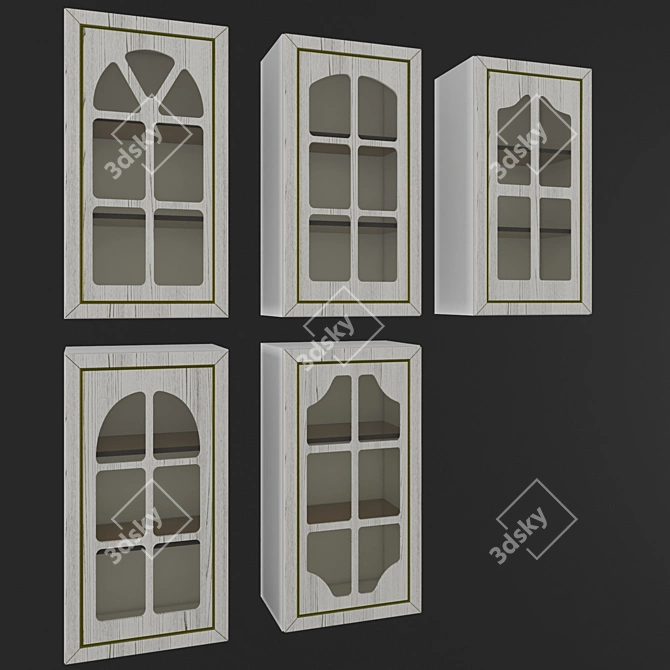 Sleek Cabinet Door - Modern Design 3D model image 2