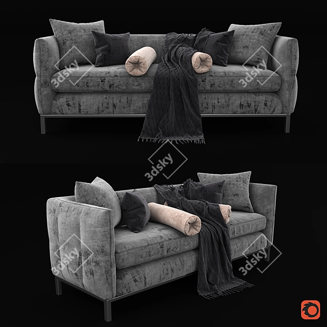 Cosmorelax Casper Turbo Sofa 3D model image 1