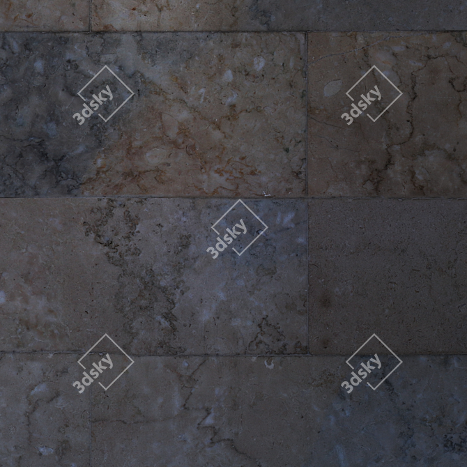 Seamless Marble Texture with High Resolution 3D model image 3