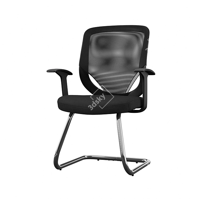 ErgoFlex Office Chair: Comfort & Style 3D model image 1