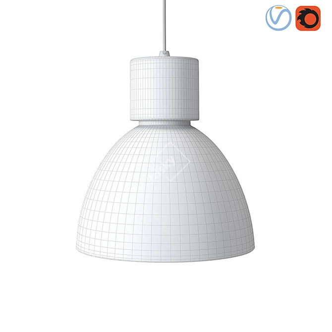 Scandinavian Ceiling Lamp Collection 3D model image 3