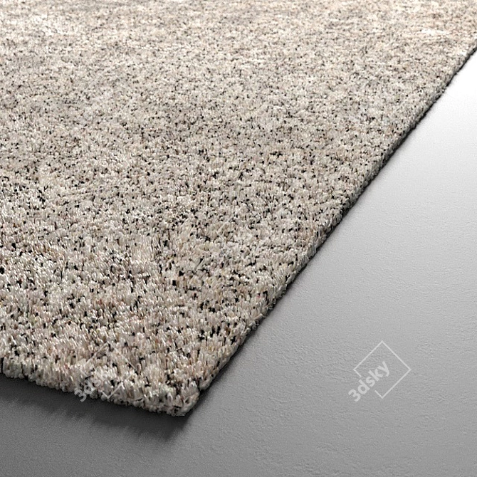 Plush Long Nap Carpet 230x170cm 3D model image 3