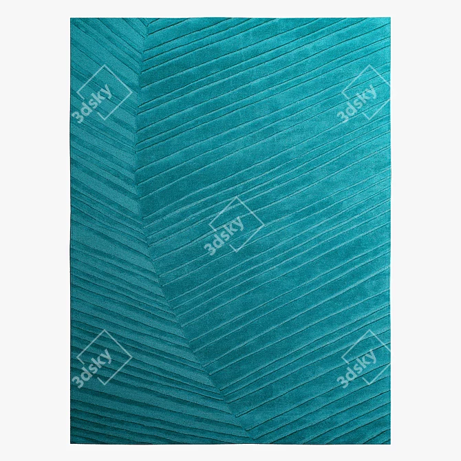 Palm Leaf Rugs Collection 3D model image 3