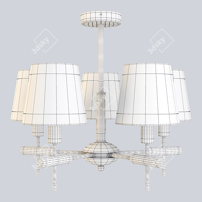 Modern Elegance: Italux Pendant Lamp 3D model image 2