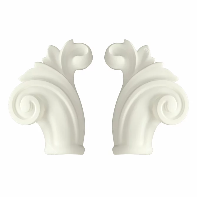 Baroque Endings for Molding by RODECOR 3D model image 2