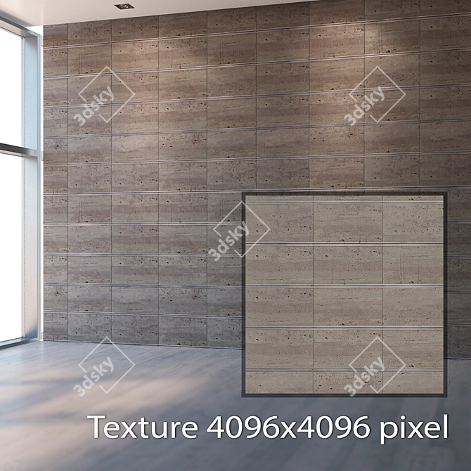 Seamless Tile Texture | High Resolution 4096x4096 3D model image 2