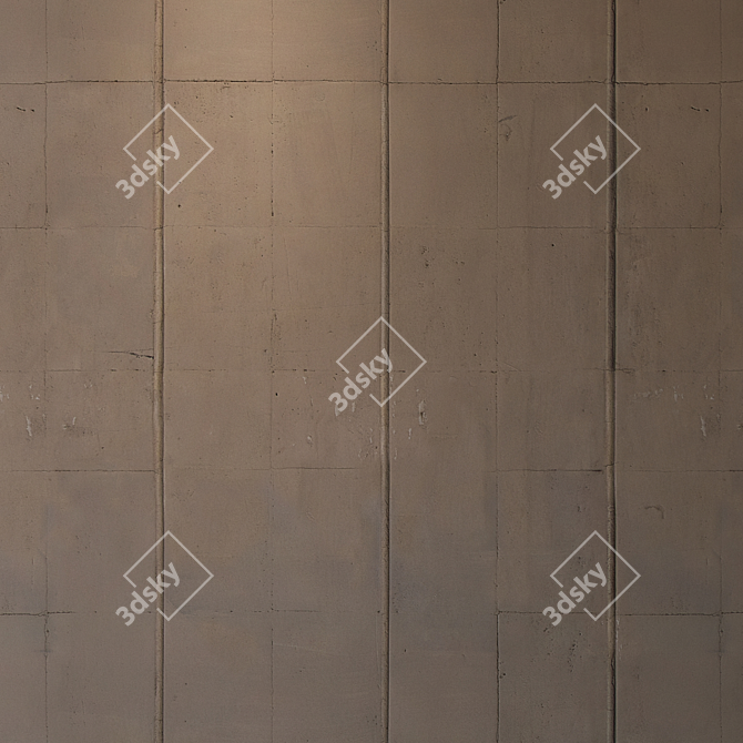 Seamless Plaster Texture Kit 3D model image 3