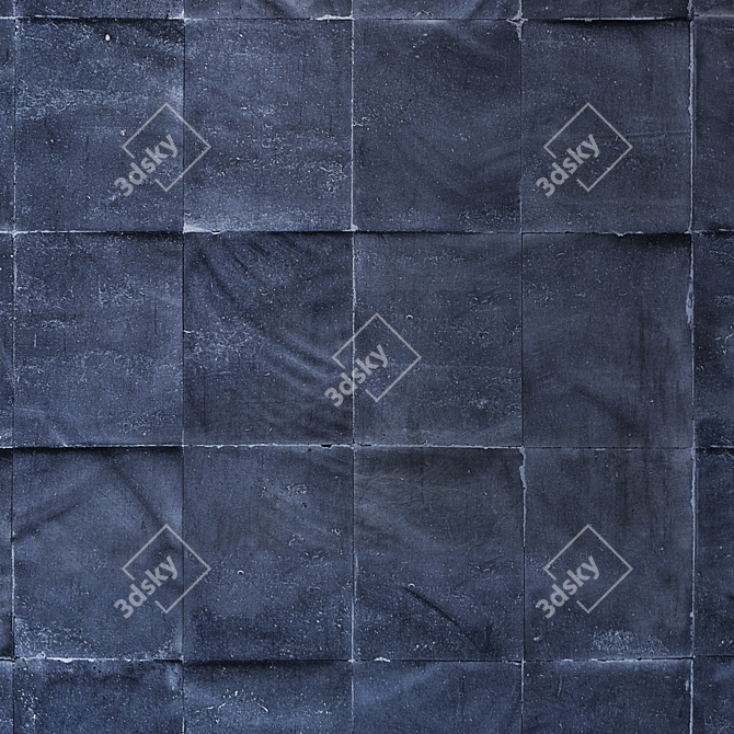 Seamless Facing Tile: High Resolution Texture 3D model image 1