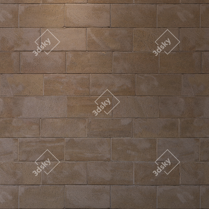 Seamless Stone Texture: High Resolution, Detailed 3D model image 3