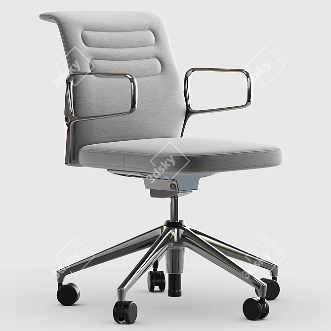 Vitra AC 5 Studio Chair in Gray 3D model image 1