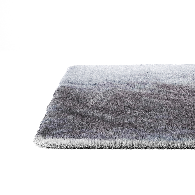 Plush Serenity Carpet 3D model image 2