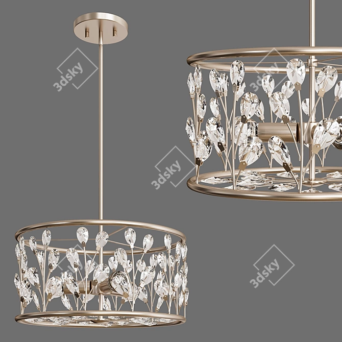 Enchanting Dreamland Ceiling Light 3D model image 2