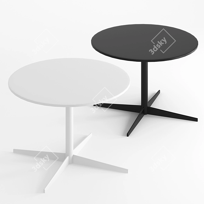 Modern Lapalma AUKI Side Table 3D model image 1