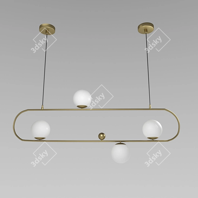 Inodesign Hoop Original Pendant Light 3D model image 1