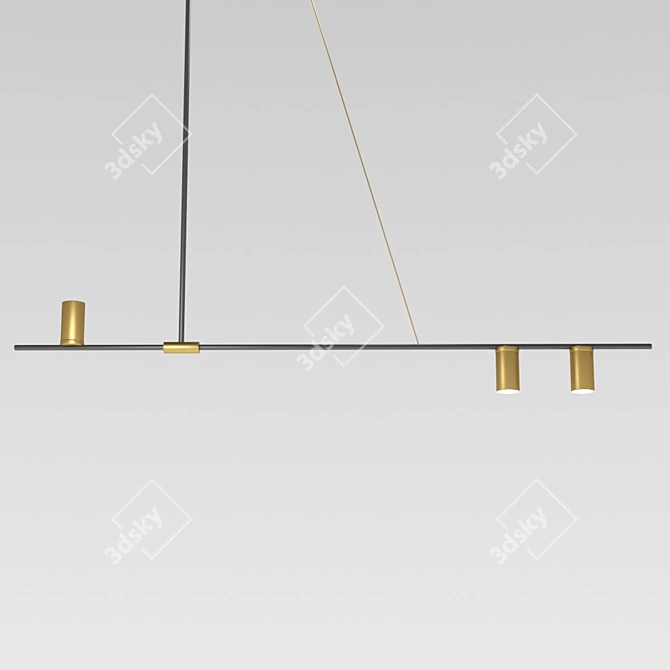 Inodesign Casa 42.015 - Stylish Loft Pendant Light 3D model image 1