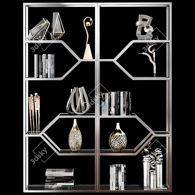 Elegant Decor Set - Stylishly Crafted 3D model image 2