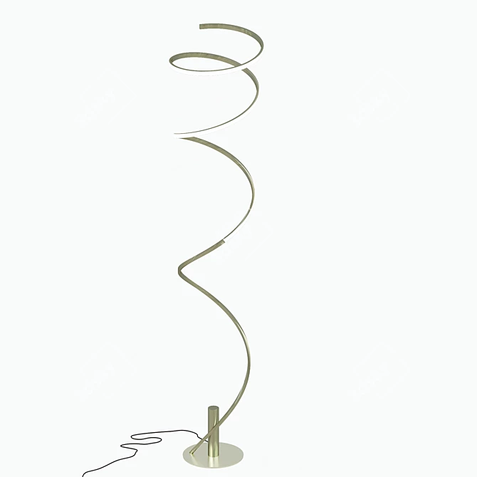 Mantra Helix 6102 Floor Lamp 3D model image 1