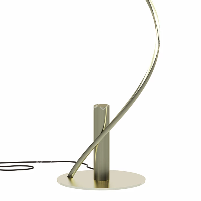 Mantra Helix 6102 Floor Lamp 3D model image 2