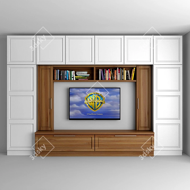 ALMIRA Home Theater Furniture 3D model image 2