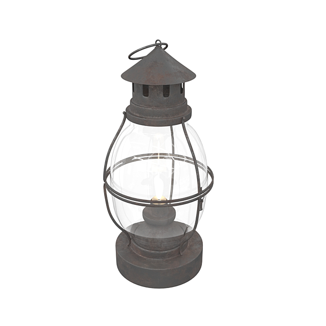 Vintage Lamp 4 3D model image 1