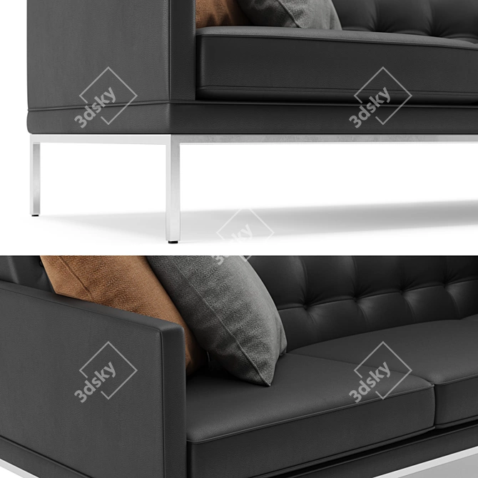 Modern Office Sofa 3D model image 2