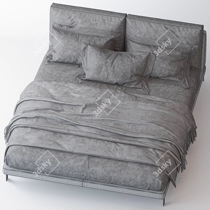 Elegant Sleep Solution: Alivar Lady B 3D model image 3