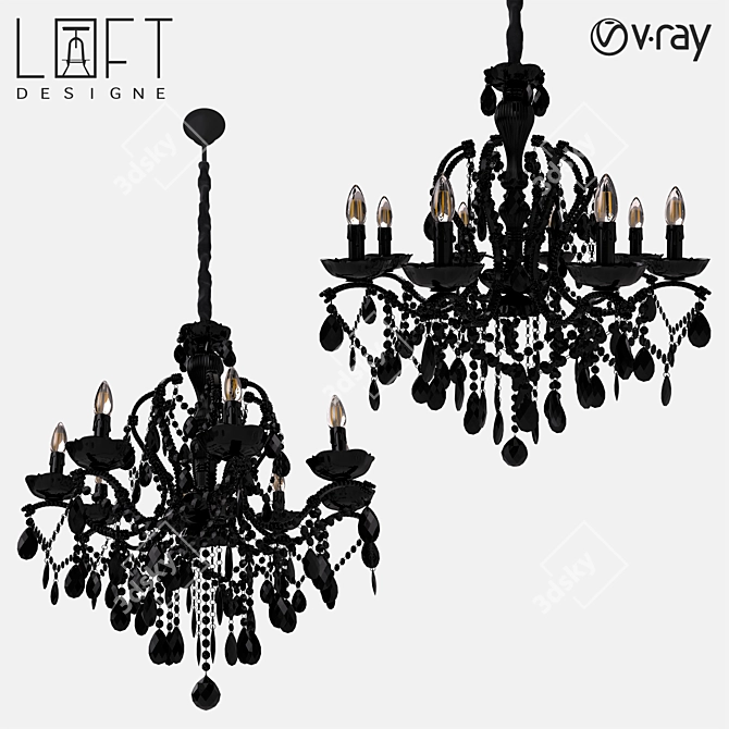 Pendant lamp LoftDesigne 1222 model

Title: Elegant LoftDesigne Pendant Lamp 3D model image 1