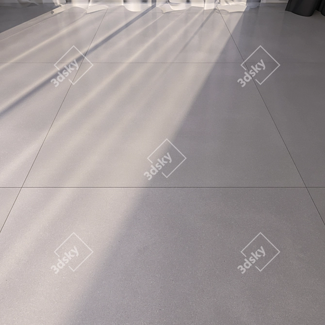 Elegant Marble Flooring 3D model image 1