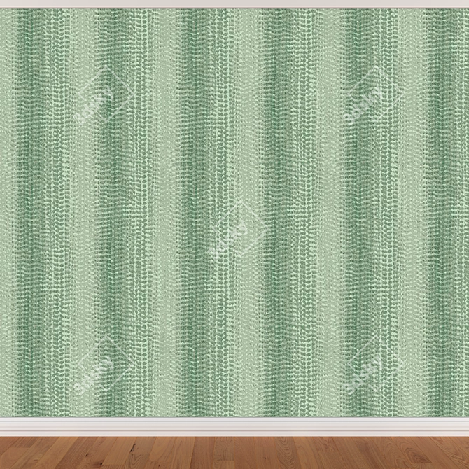 Seamless Wallpaper Set 244 (3 Colors) 3D model image 2