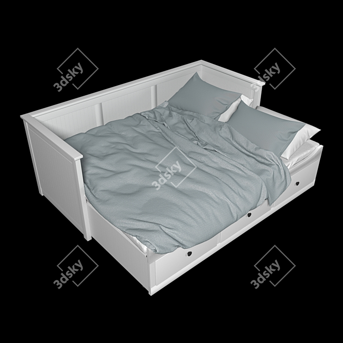 Reina Bed-Couch: Comfort Meets Style 3D model image 1
