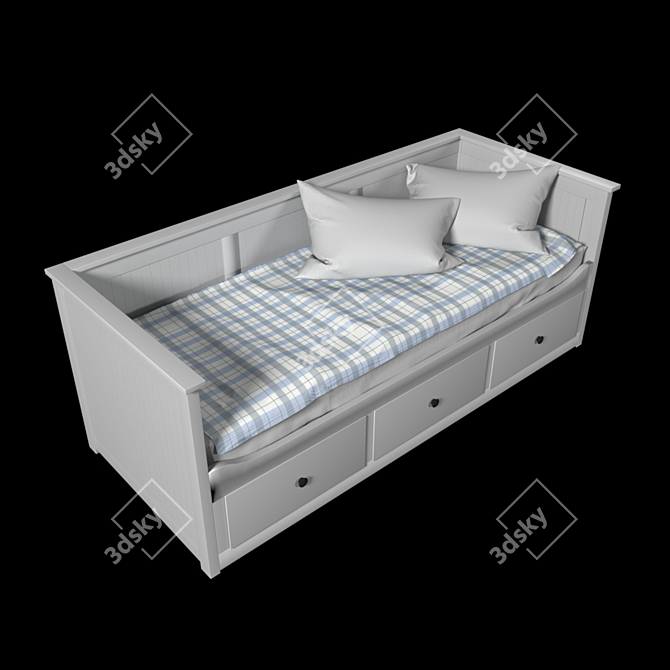 Reina Bed-Couch: Comfort Meets Style 3D model image 2